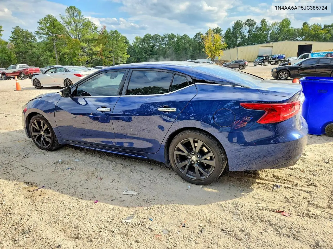 2018 NISSAN MAXIMA VIN 1N4AA6AP5JC385724 — фото 2