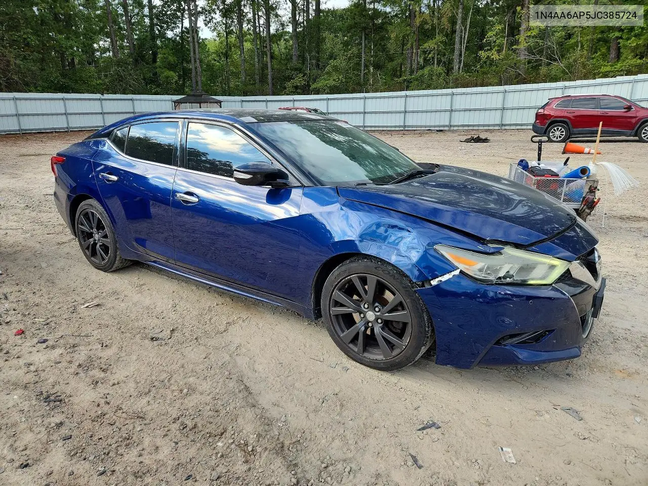 2018 NISSAN MAXIMA VIN 1N4AA6AP5JC385724 — фото 4