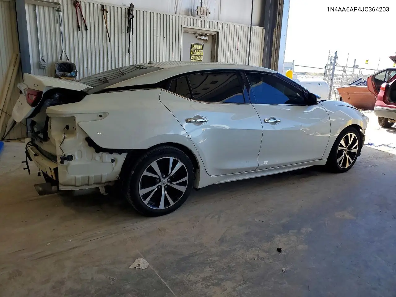 2018 NISSAN MAXIMA VIN 1N4AA6AP4JC364203 — фото 3