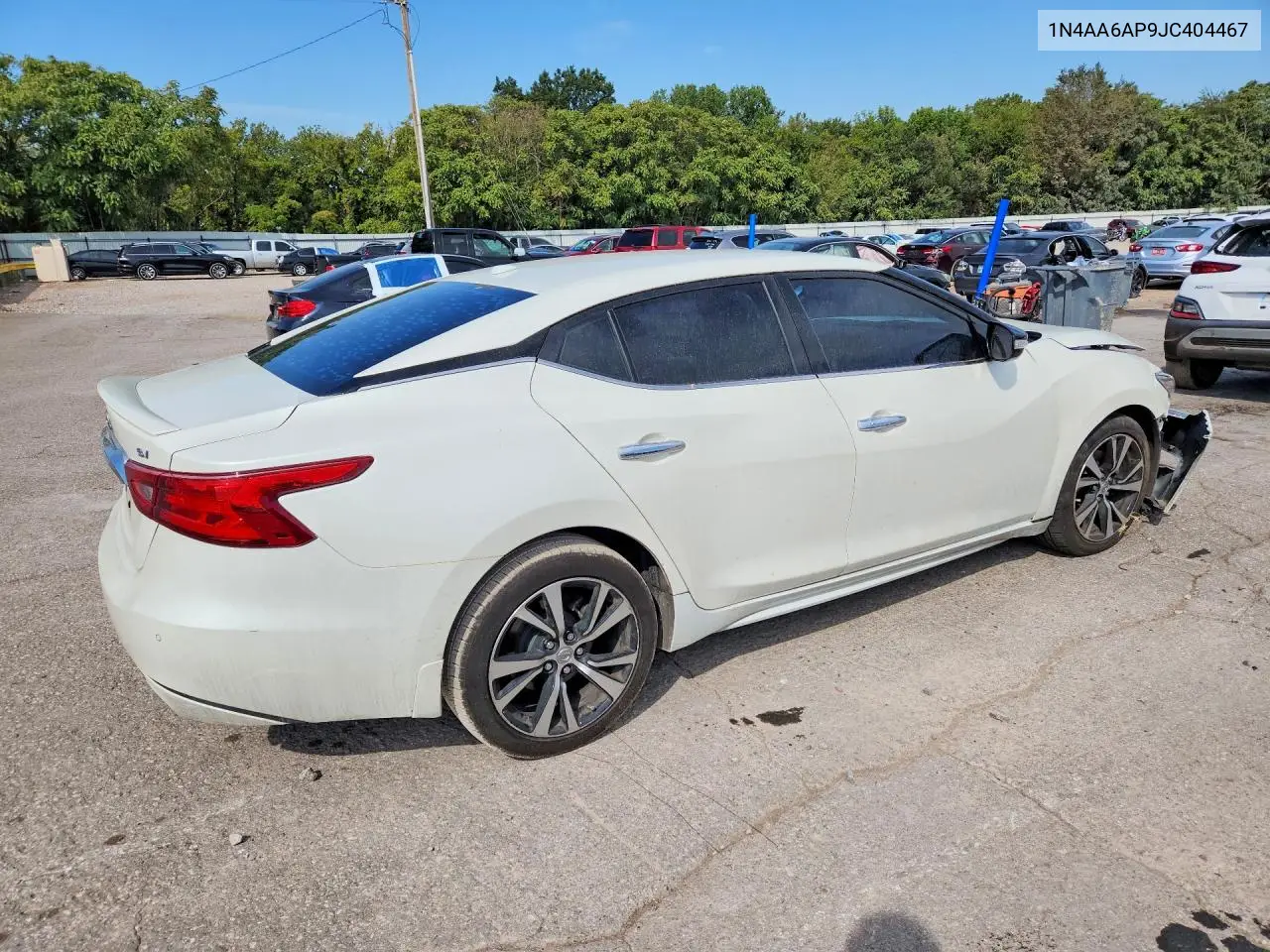 2018 NISSAN MAXIMA VIN 1N4AA6AP9JC404467 — фото 3