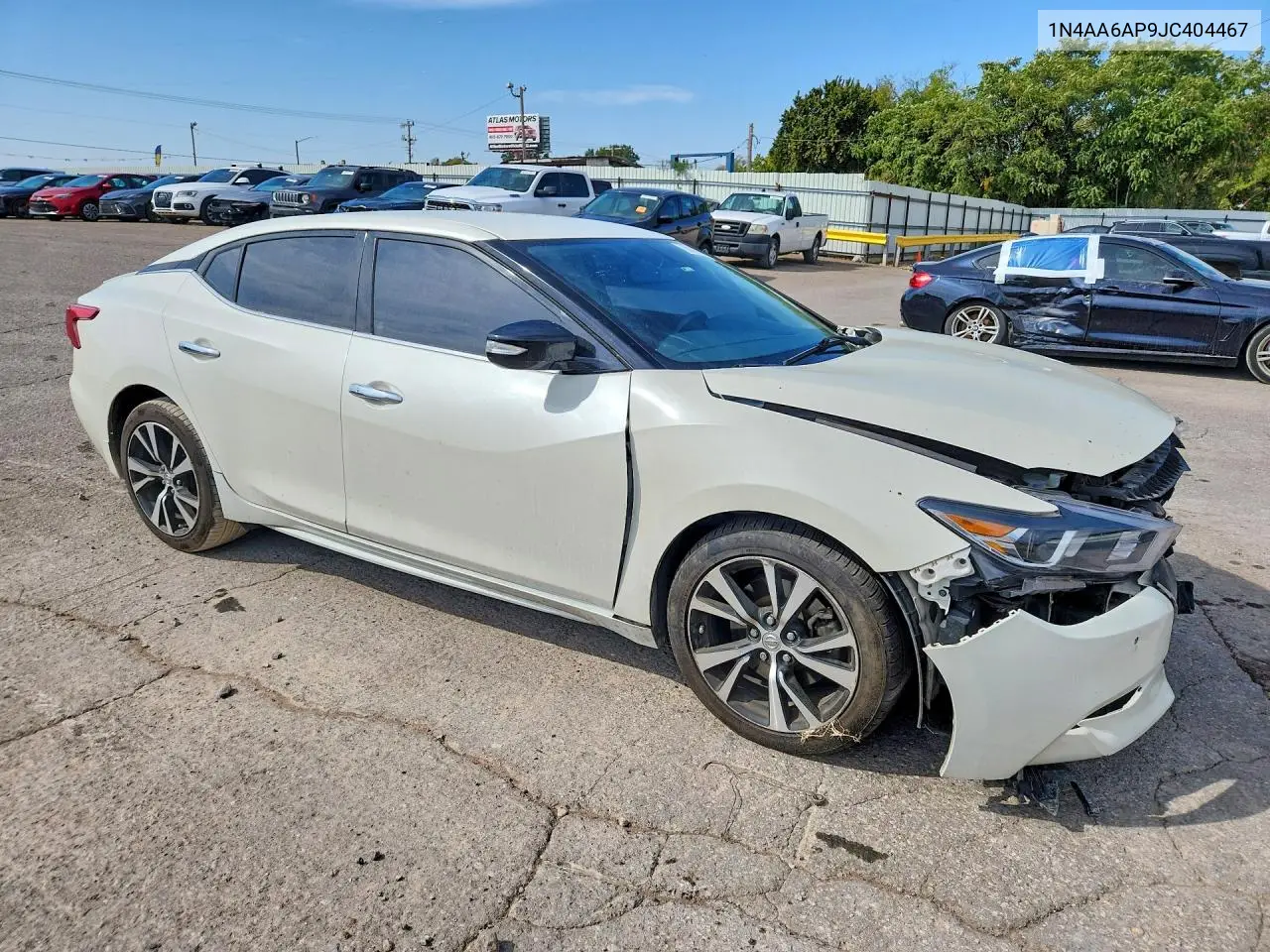 2018 NISSAN MAXIMA VIN 1N4AA6AP9JC404467 — фото 4