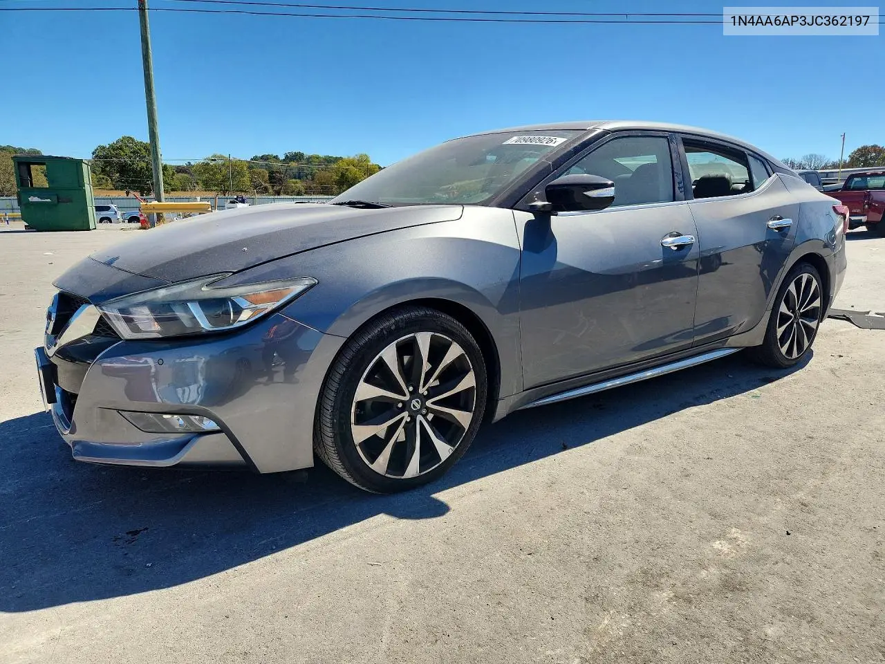 NISSAN MAXIMA 2018, VIN 1N4AA6AP3JC362197