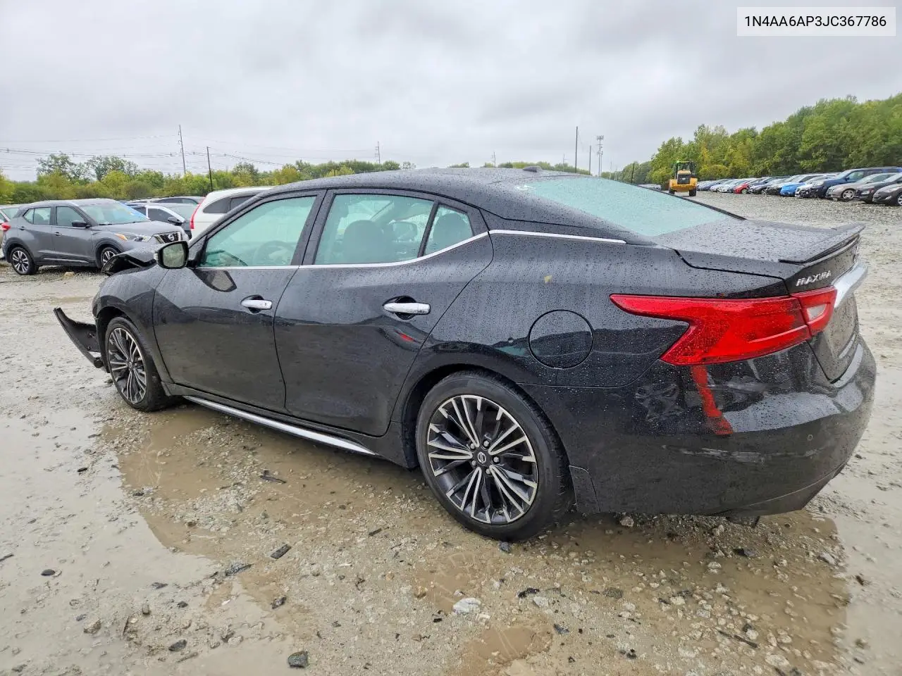 2018 NISSAN MAXIMA VIN 1N4AA6AP3JC367786 — фото 2