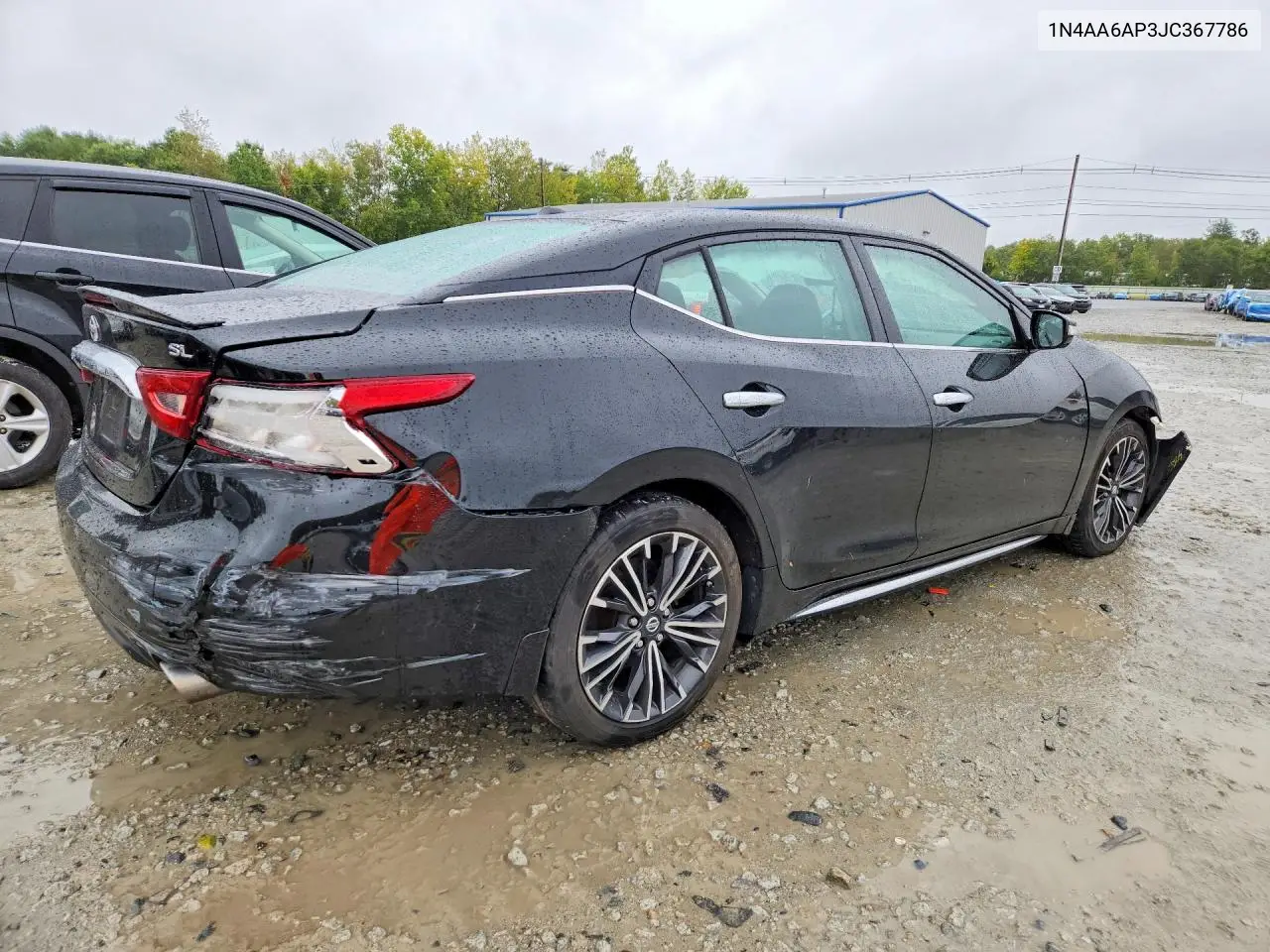 2018 NISSAN MAXIMA VIN 1N4AA6AP3JC367786 — фото 3