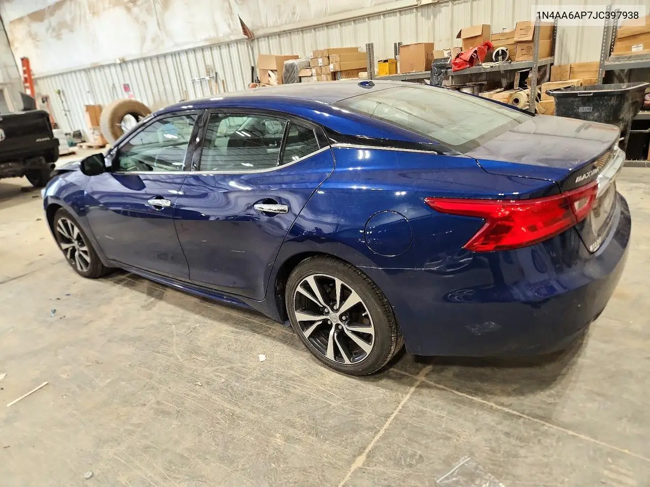 2018 NISSAN MAXIMA VIN 1N4AA6AP7JC397938 — фото 2