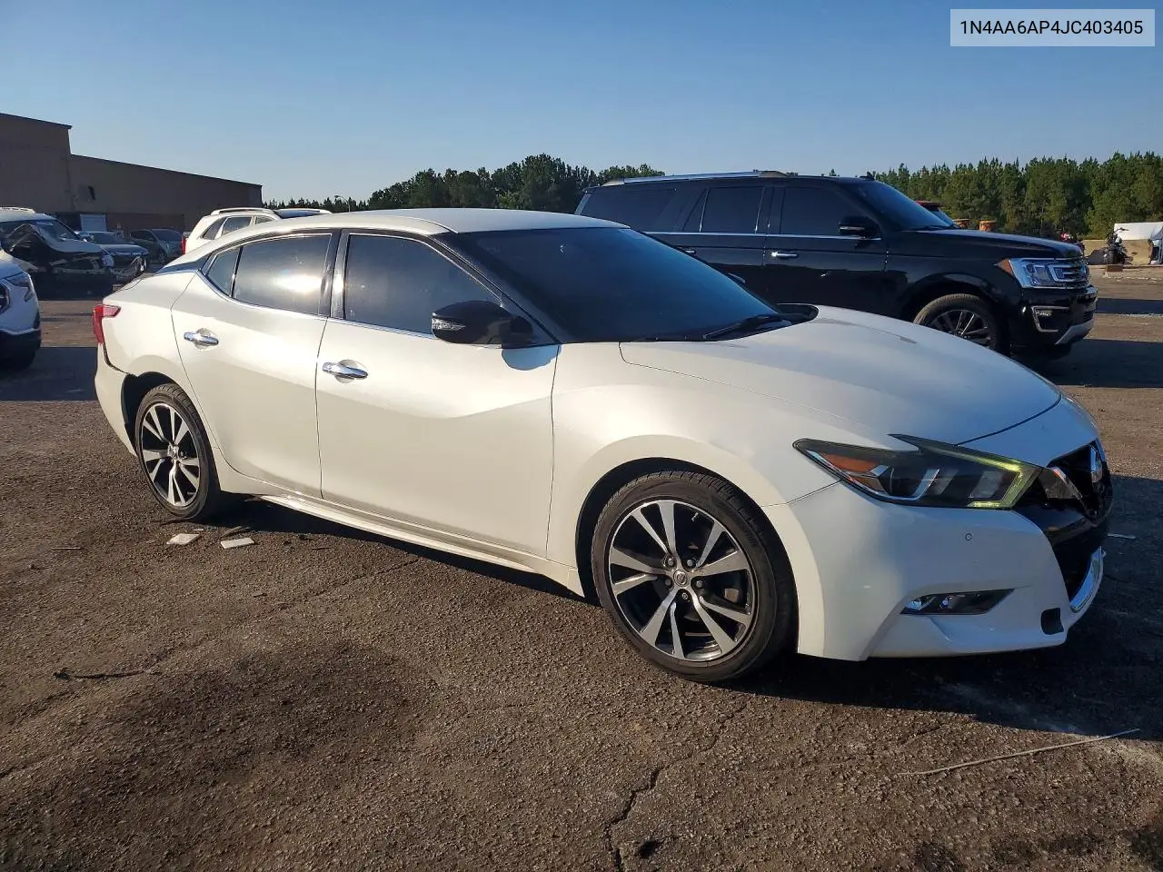 2018 NISSAN MAXIMA VIN 1N4AA6AP4JC403405 — фото 4