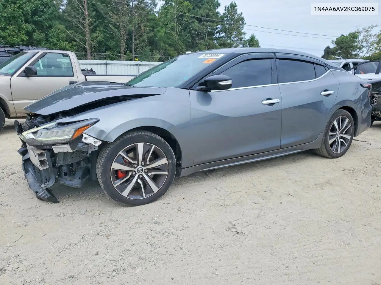 NISSAN MAXIMA 2019, VIN 1N4AA6AV2KC369075