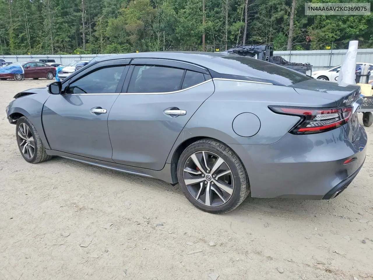 2019 NISSAN MAXIMA VIN 1N4AA6AV2KC369075 — фото 2