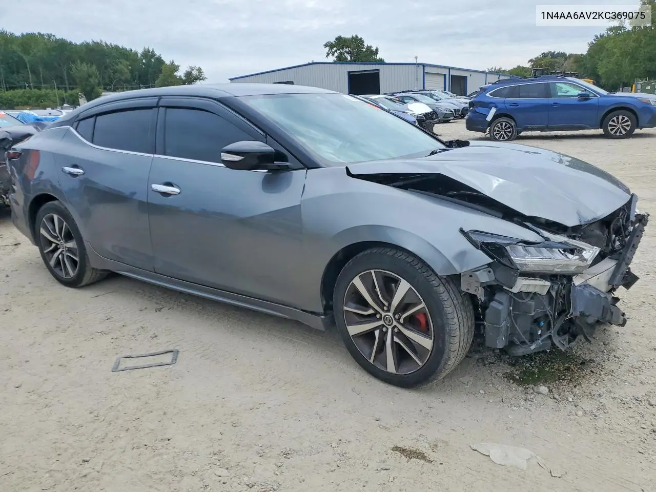2019 NISSAN MAXIMA VIN 1N4AA6AV2KC369075 — фото 4