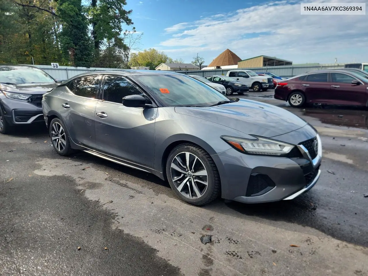 2019 NISSAN MAXIMA VIN 1N4AA6AV7KC369394 — фото 4