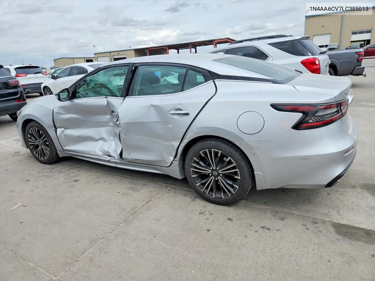 2020 NISSAN MAXIMA VIN 1N4AA6CV7LC385013 — фото 2