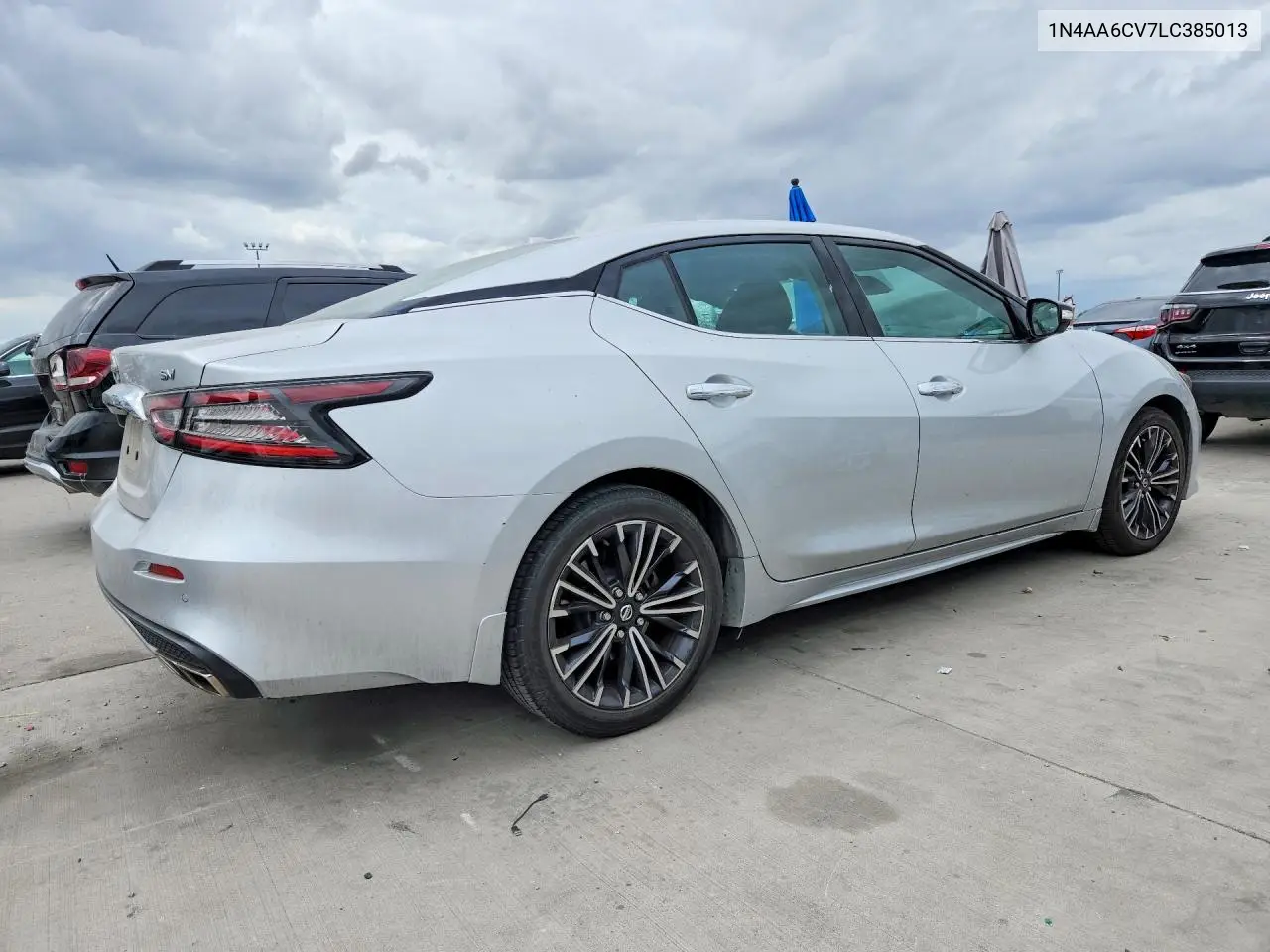 2020 NISSAN MAXIMA VIN 1N4AA6CV7LC385013 — фото 3