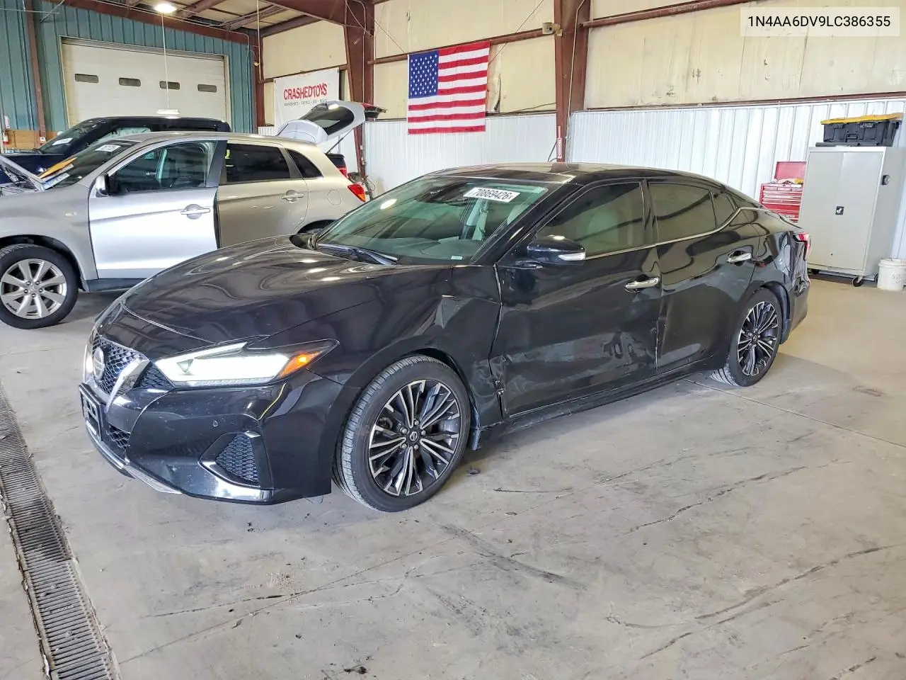 NISSAN MAXIMA 2020, VIN 1N4AA6DV9LC386355