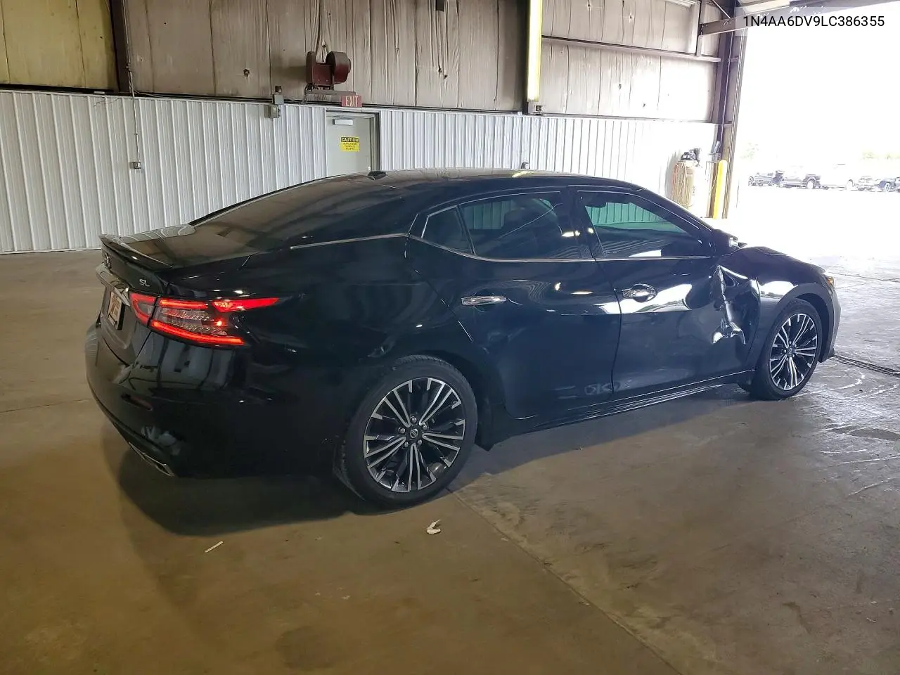 2020 NISSAN MAXIMA VIN 1N4AA6DV9LC386355 — фото 3