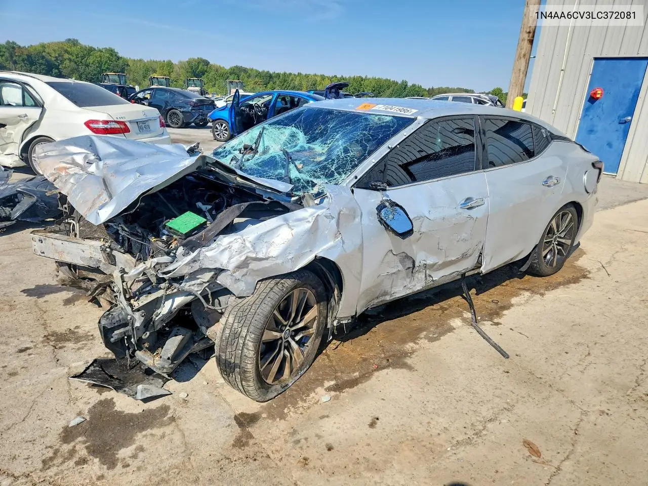 NISSAN MAXIMA 2020, VIN 1N4AA6CV3LC372081