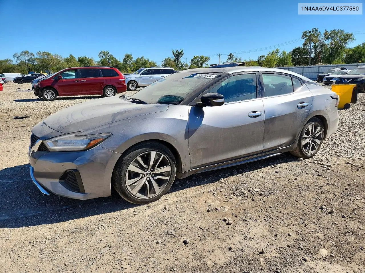 NISSAN MAXIMA 2020, VIN 1N4AA6DV4LC377580