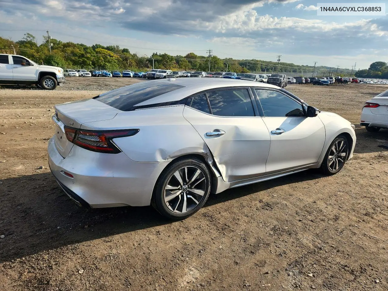 2020 NISSAN MAXIMA VIN 1N4AA6CVXLC368853 — фото 3