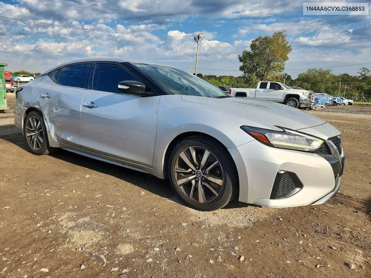 2020 NISSAN MAXIMA VIN 1N4AA6CVXLC368853 — фото 4