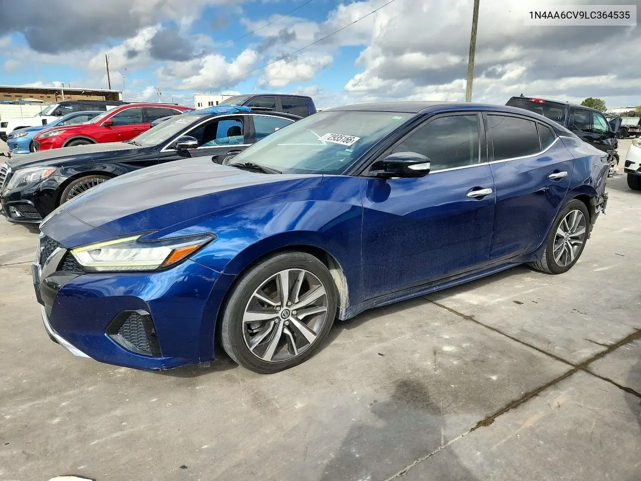 NISSAN MAXIMA 2020, VIN 1N4AA6CV9LC364535