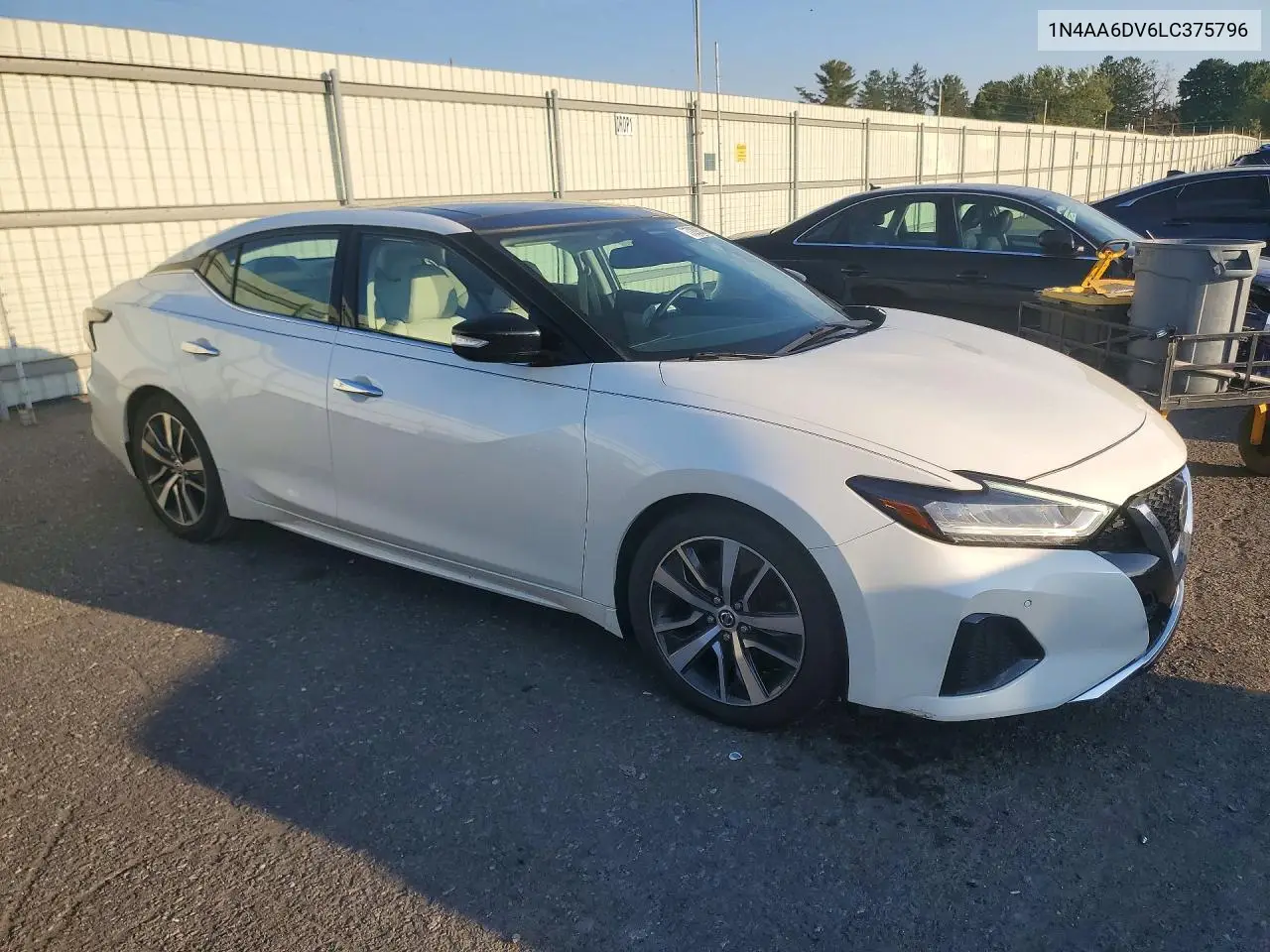 2020 NISSAN MAXIMA VIN 1N4AA6DV6LC375796 — фото 4