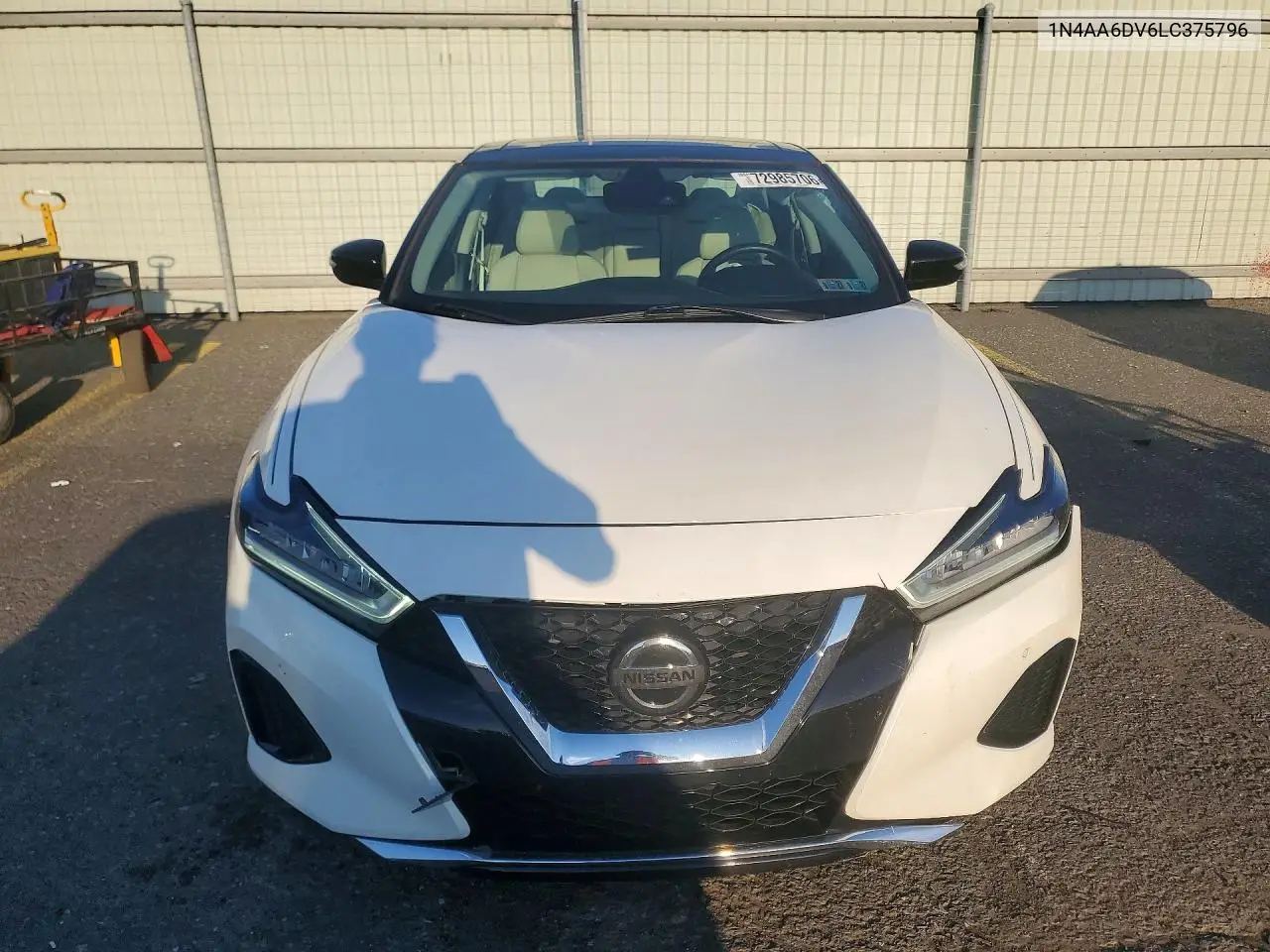 2020 NISSAN MAXIMA VIN 1N4AA6DV6LC375796 — фото 5