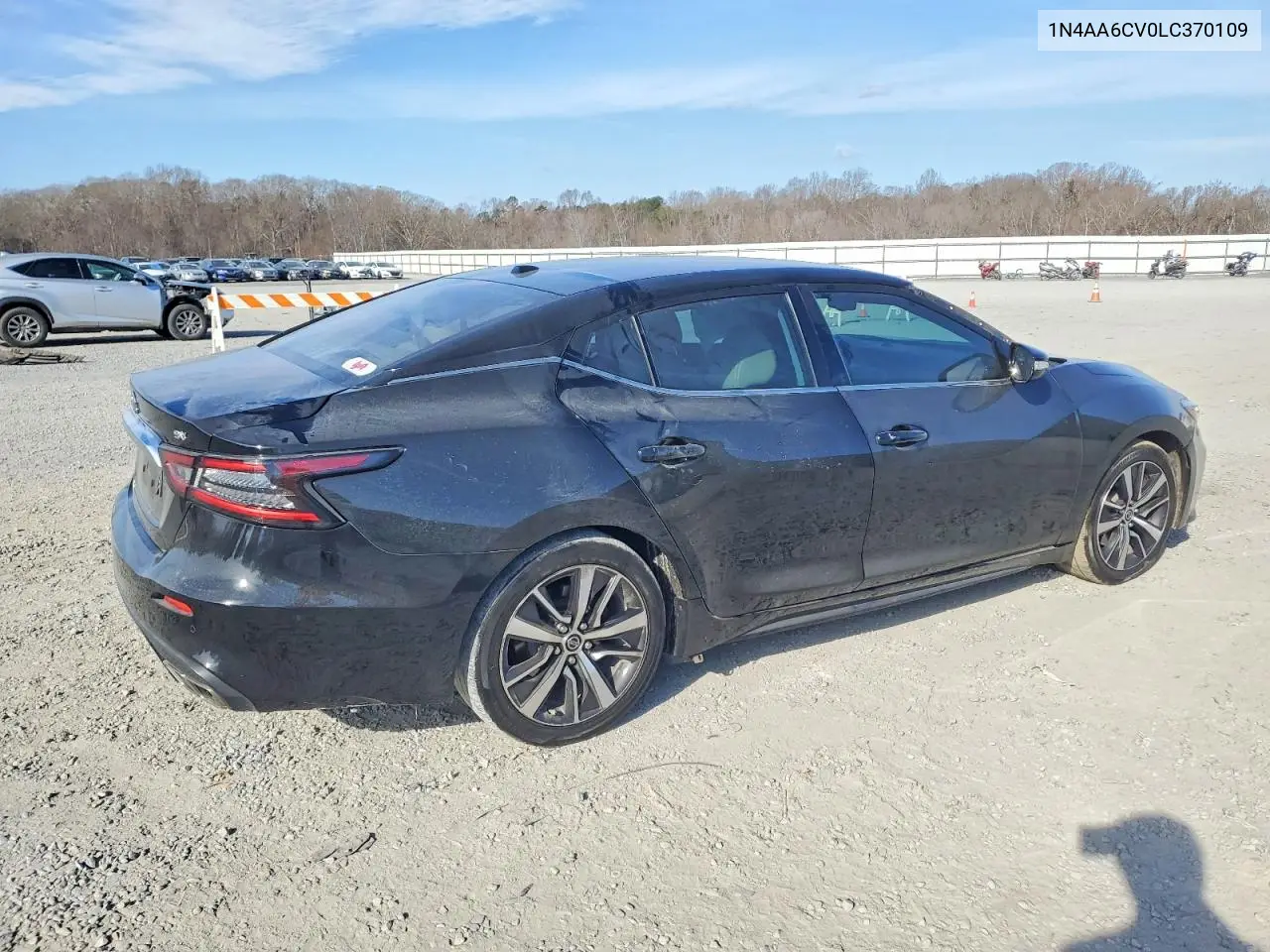 2020 NISSAN MAXIMA VIN 1N4AA6CV0LC370109 — фото 3