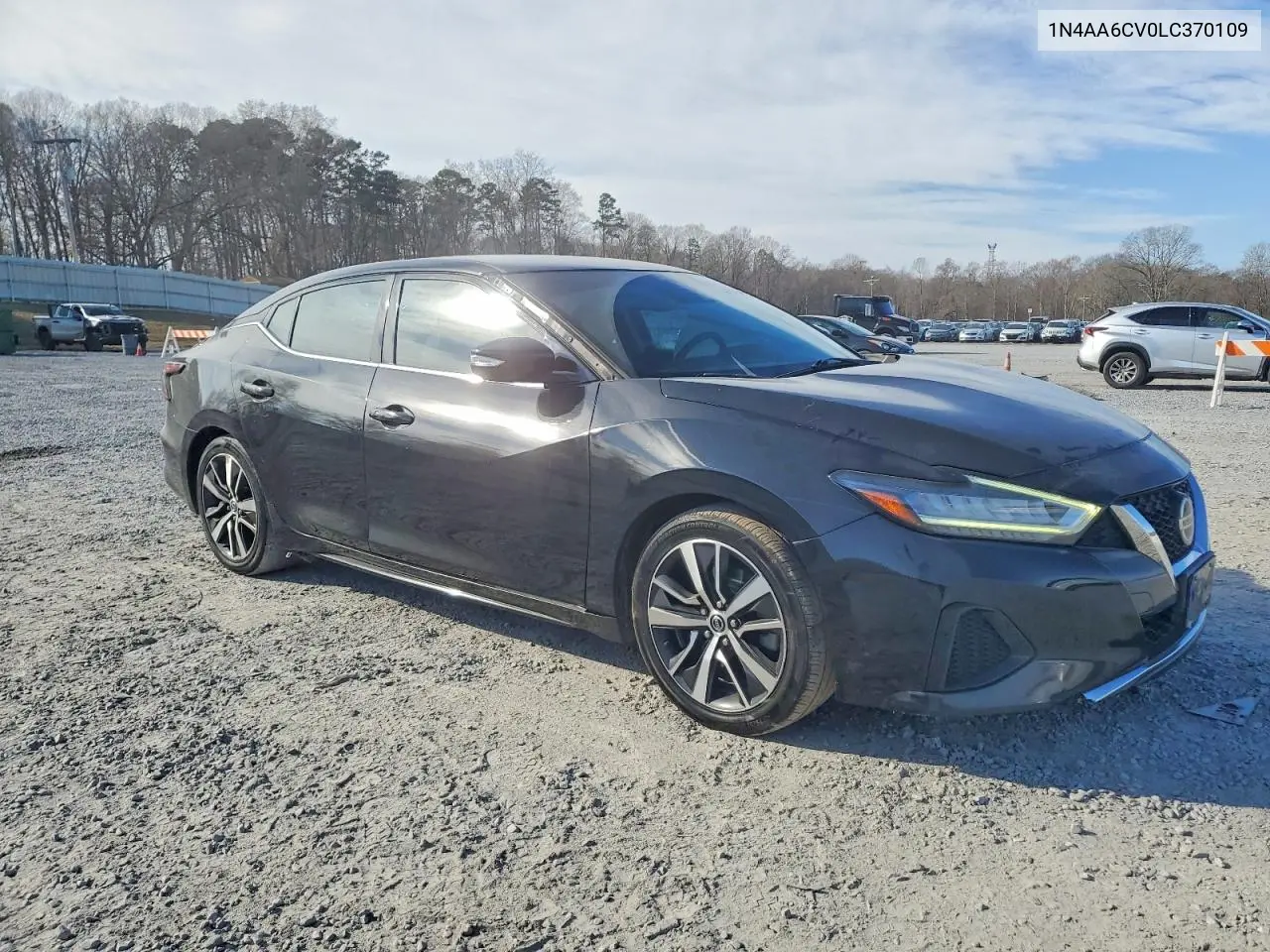 2020 NISSAN MAXIMA VIN 1N4AA6CV0LC370109 — фото 4