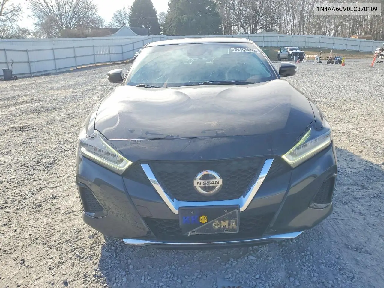 2020 NISSAN MAXIMA VIN 1N4AA6CV0LC370109 — фото 5