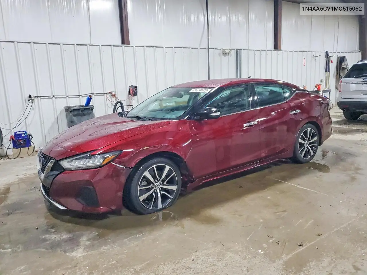NISSAN MAXIMA 2021, VIN 1N4AA6CV1MC515062