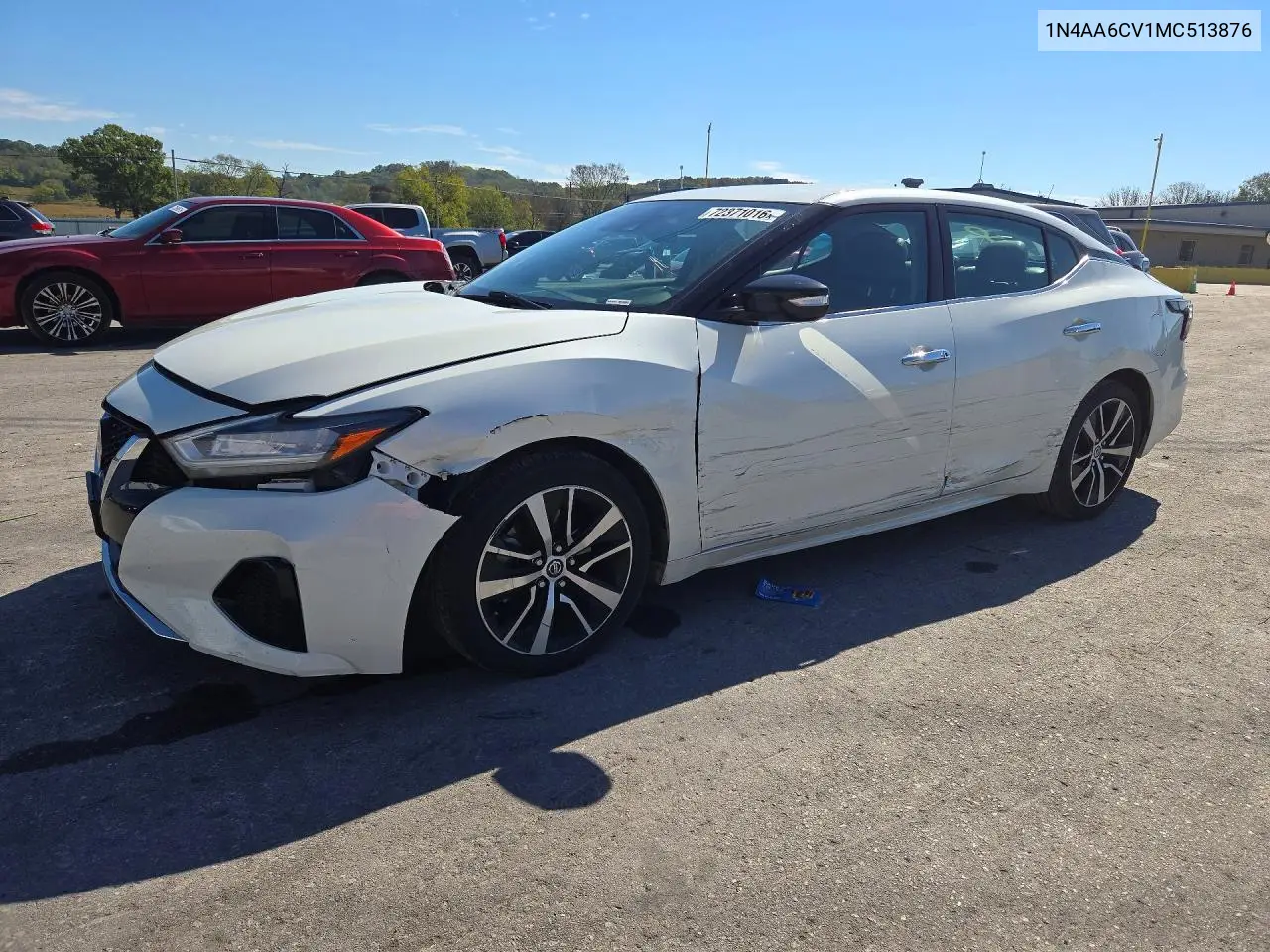 NISSAN MAXIMA 2021, VIN 1N4AA6CV1MC513876