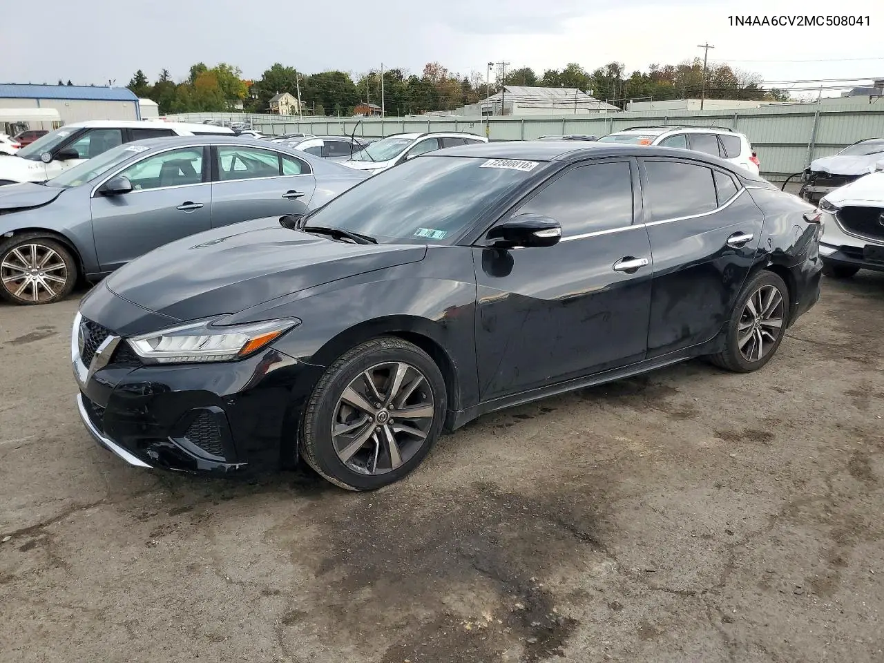 NISSAN MAXIMA 2021, VIN 1N4AA6CV2MC508041