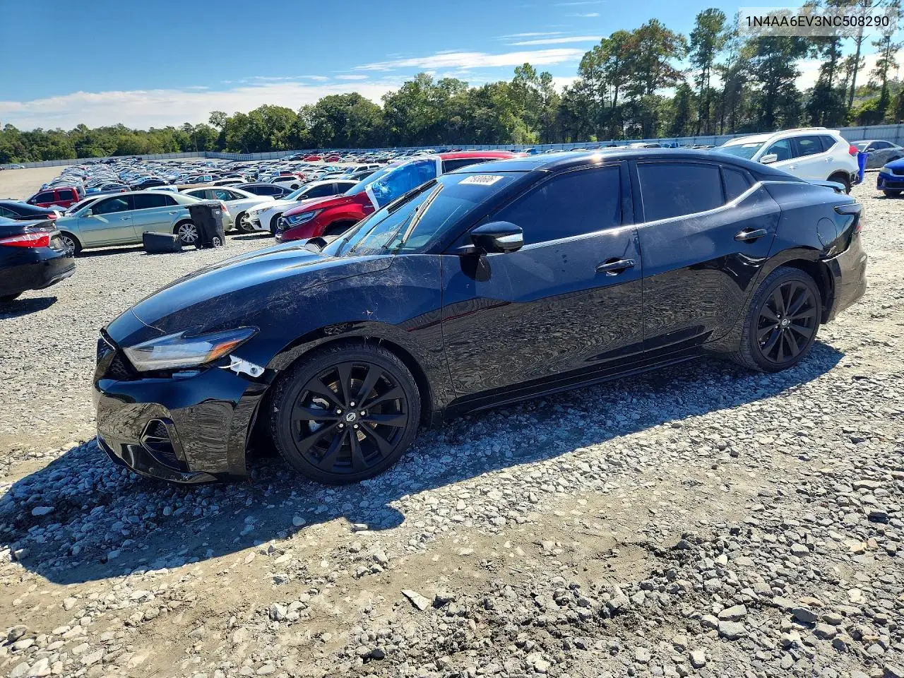 NISSAN MAXIMA 2022, VIN 1N4AA6EV3NC508290