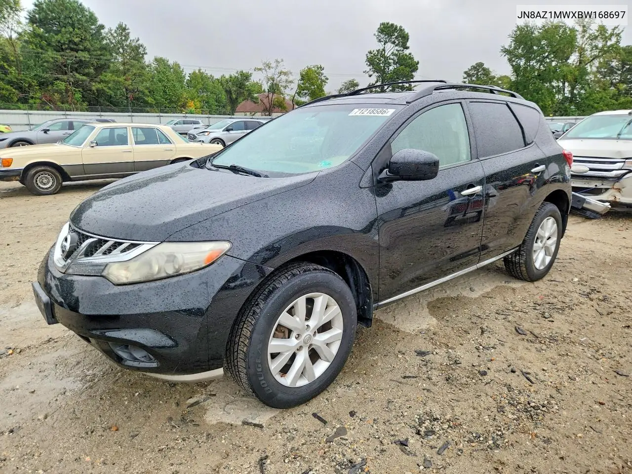 NISSAN MURANO 2011, VIN JN8AZ1MWXBW168697