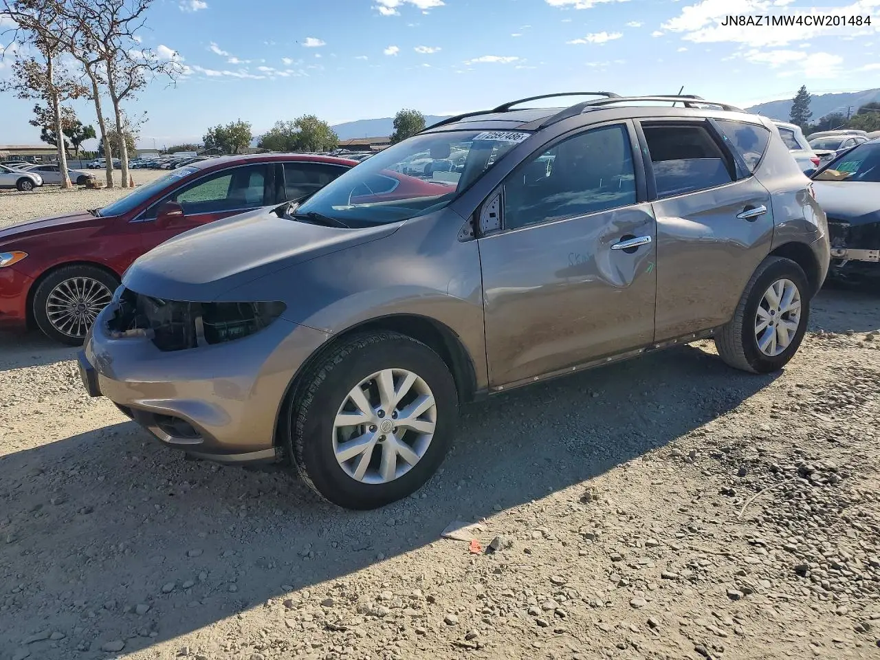 NISSAN MURANO 2012, VIN JN8AZ1MW4CW201484