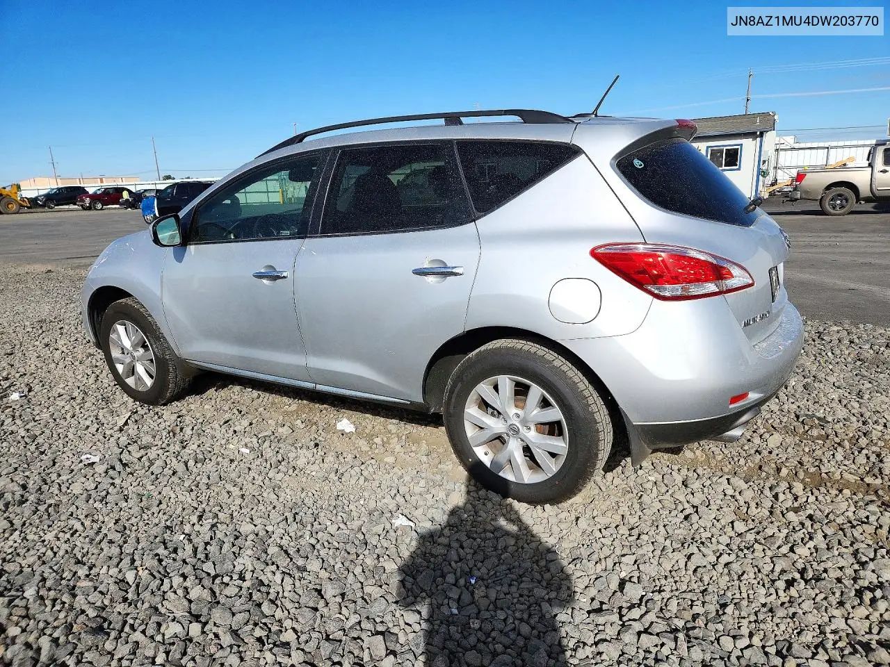 2013 NISSAN MURANO VIN JN8AZ1MU4DW203770 — фото 2