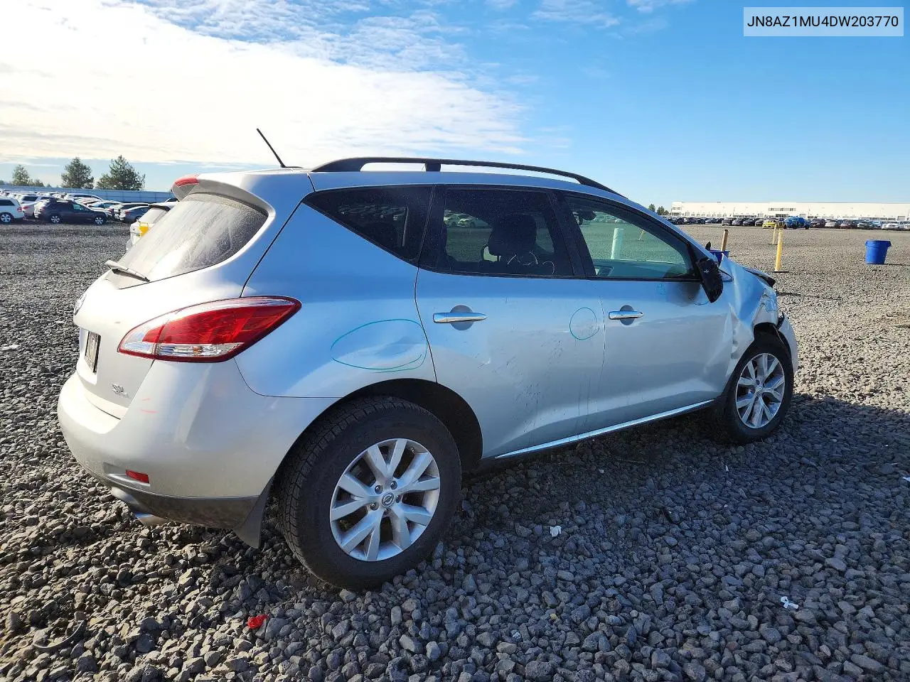 2013 NISSAN MURANO VIN JN8AZ1MU4DW203770 — фото 3