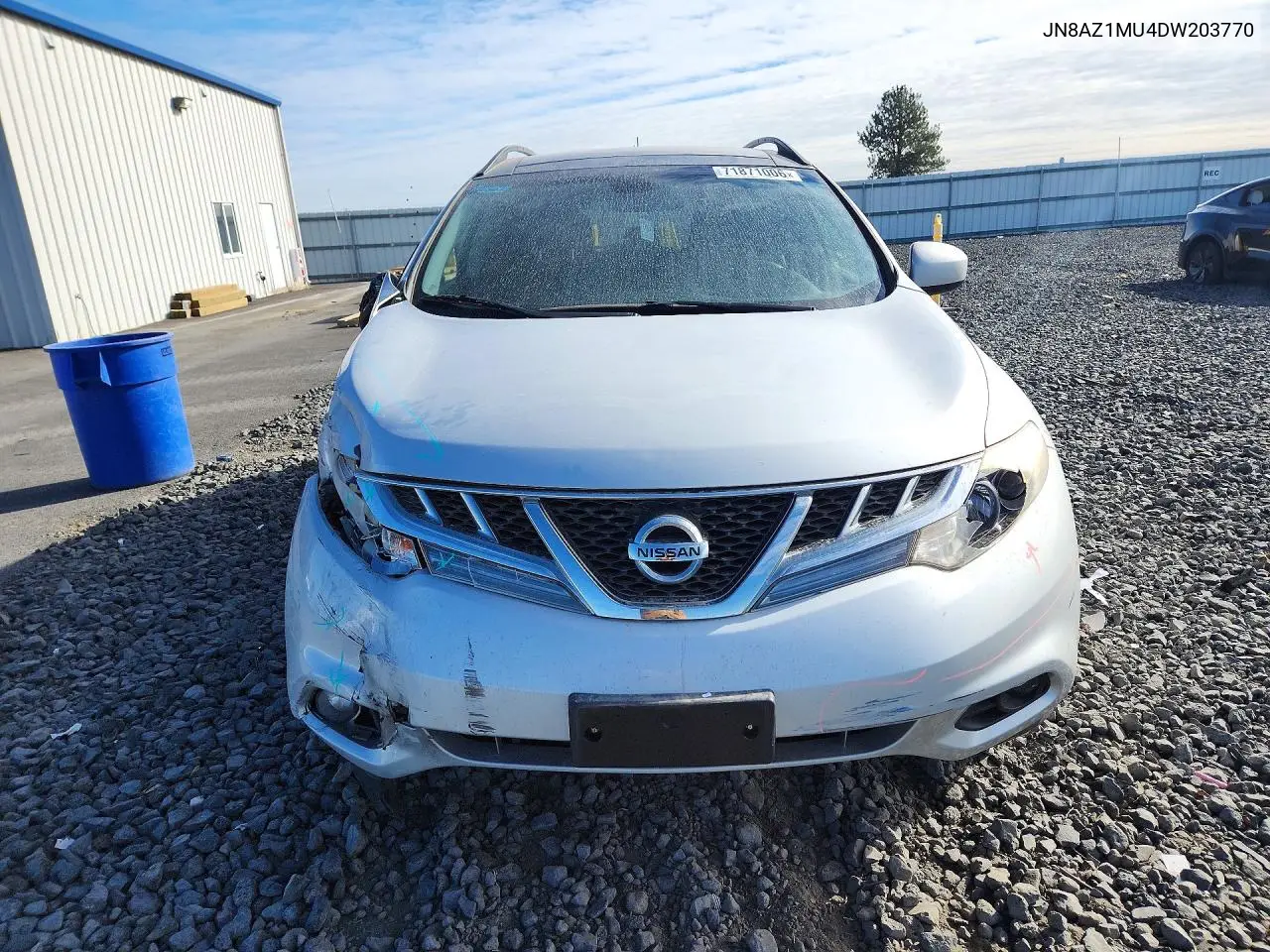 2013 NISSAN MURANO VIN JN8AZ1MU4DW203770 — фото 5