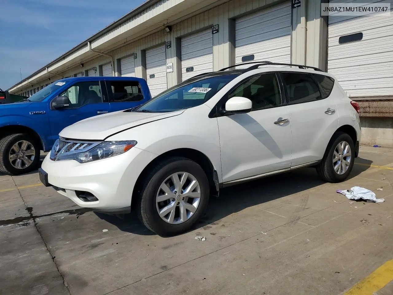 NISSAN MURANO 2014, VIN JN8AZ1MU1EW410747