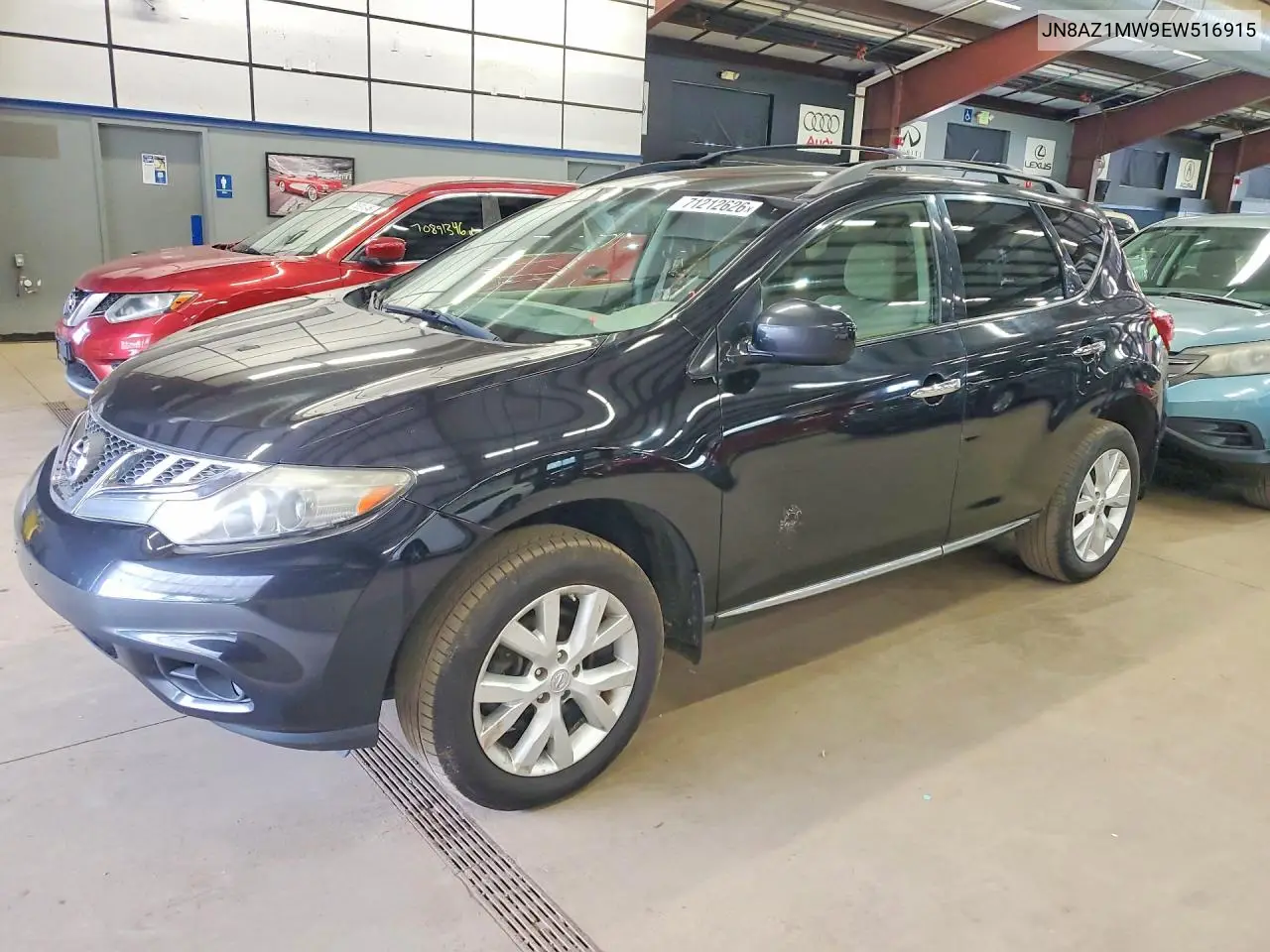 NISSAN MURANO 2014, VIN JN8AZ1MW9EW516915