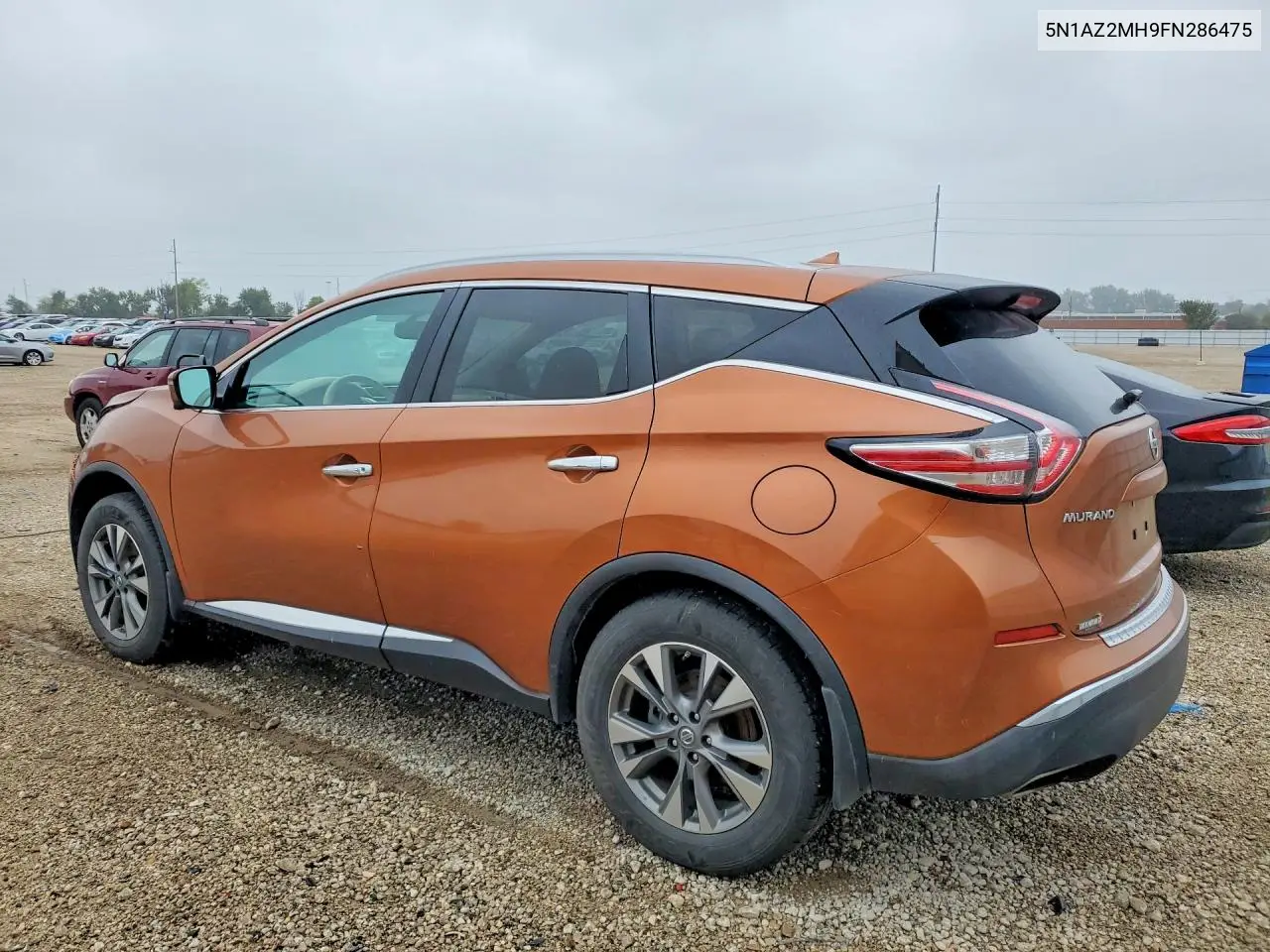 2015 NISSAN MURANO VIN 5N1AZ2MH9FN286475 — фото 2