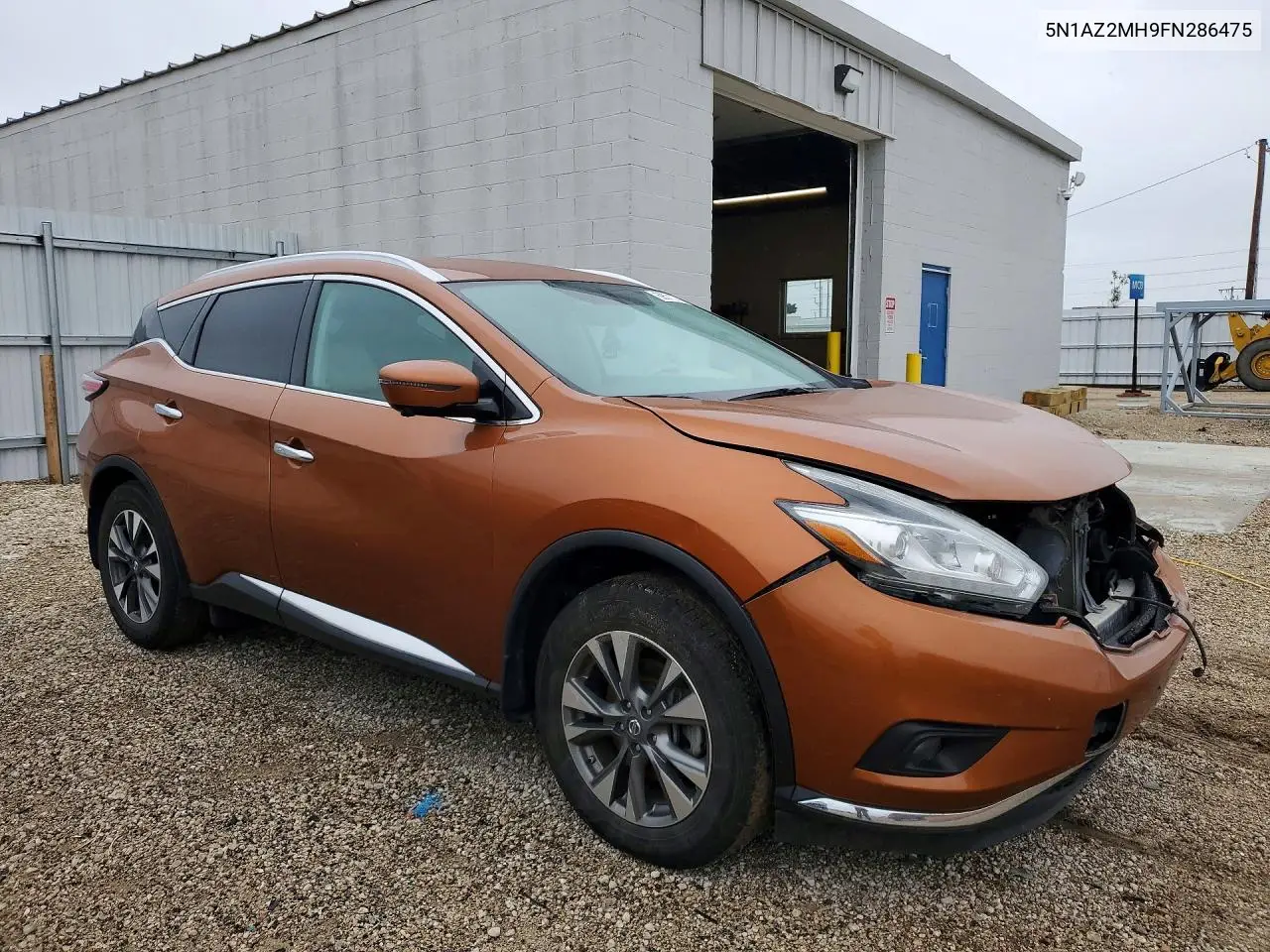 2015 NISSAN MURANO VIN 5N1AZ2MH9FN286475 — фото 4
