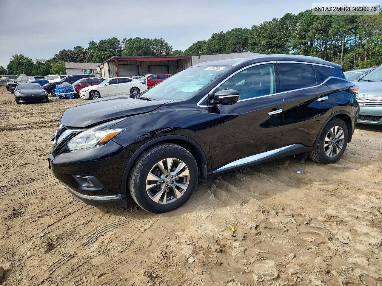 NISSAN MURANO 2015, VIN 5N1AZ2MH2FN230376