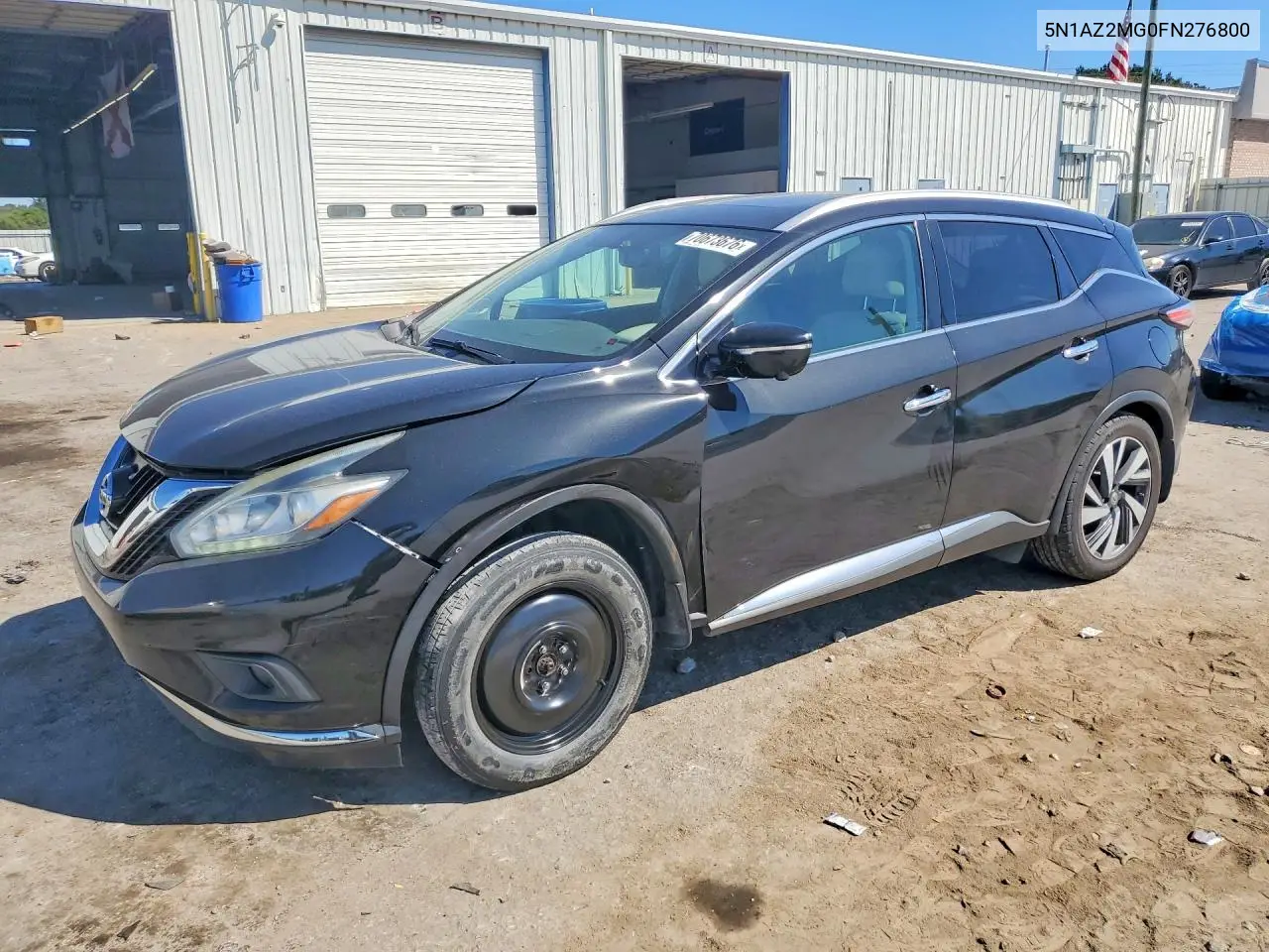 NISSAN MURANO 2015, VIN 5N1AZ2MG0FN276800