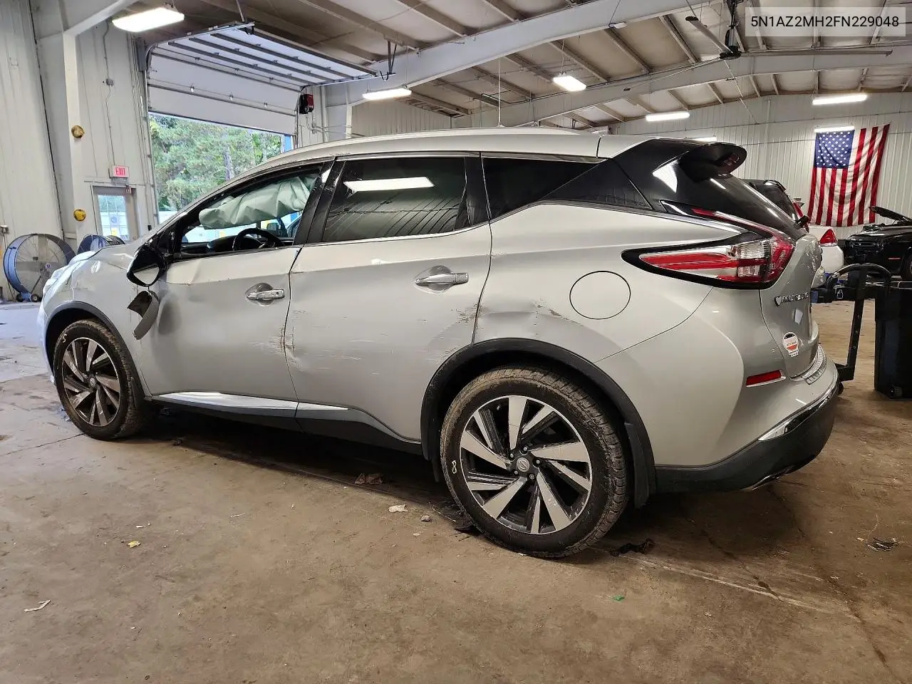 2015 NISSAN MURANO VIN 5N1AZ2MH2FN229048 — фото 2