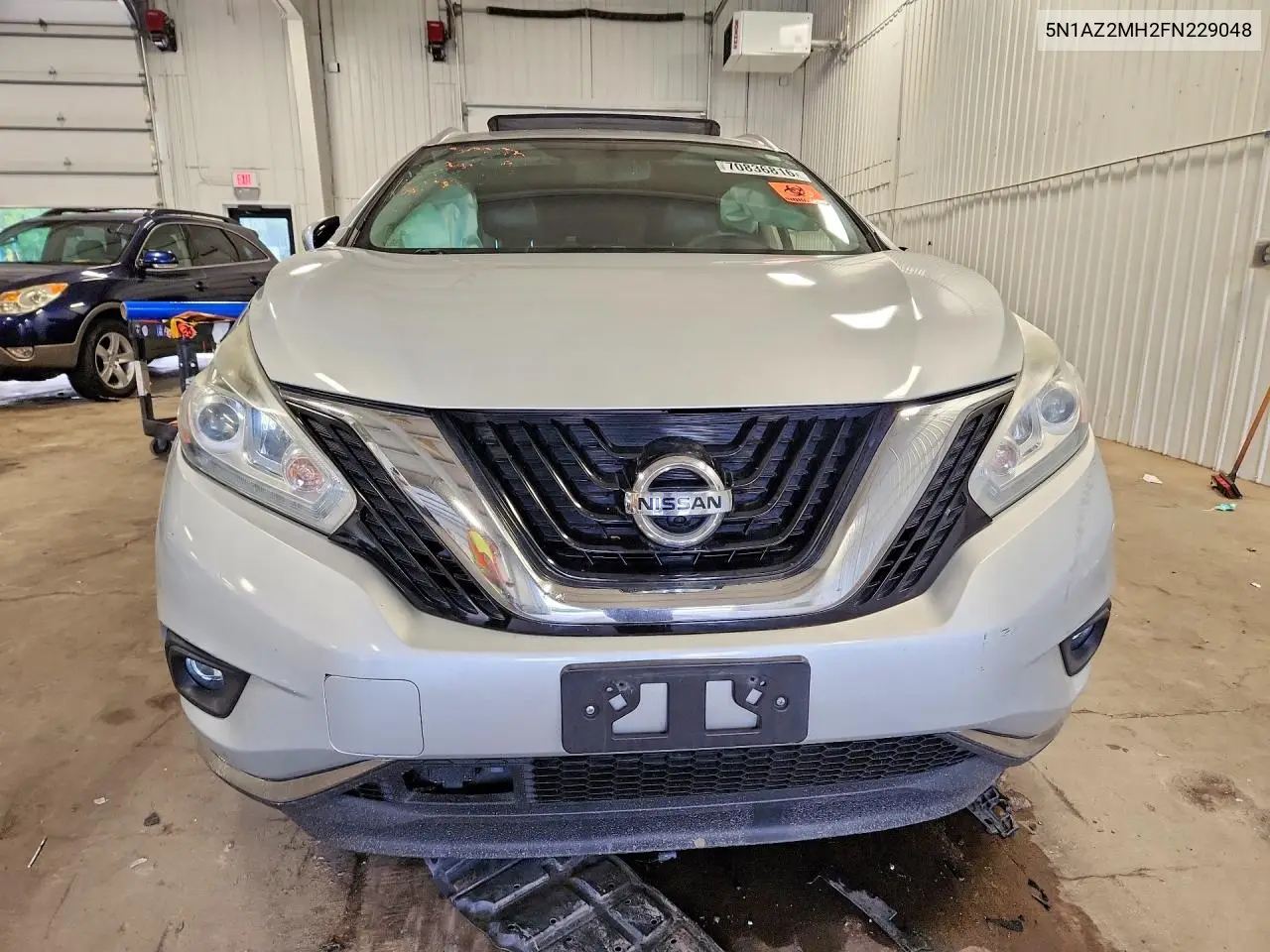 2015 NISSAN MURANO VIN 5N1AZ2MH2FN229048 — фото 5