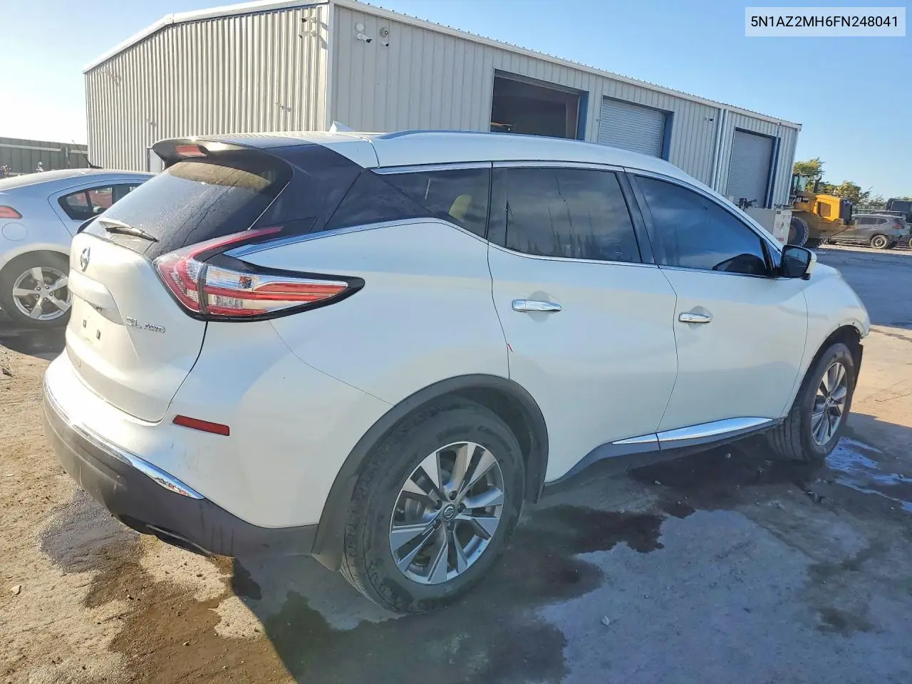 2015 NISSAN MURANO VIN 5N1AZ2MH6FN248041 — фото 3