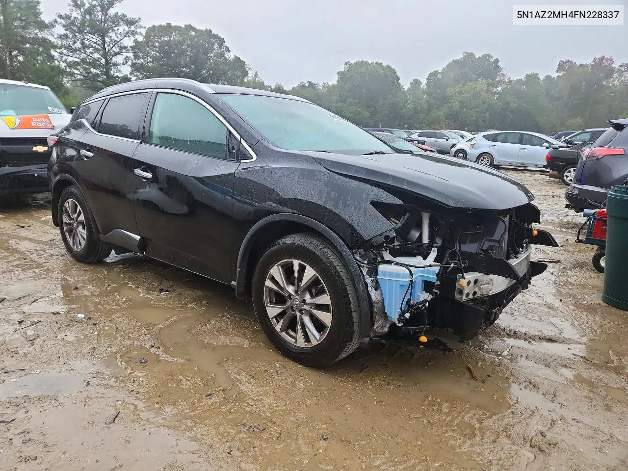 2015 NISSAN MURANO VIN 5N1AZ2MH4FN228337 — фото 4