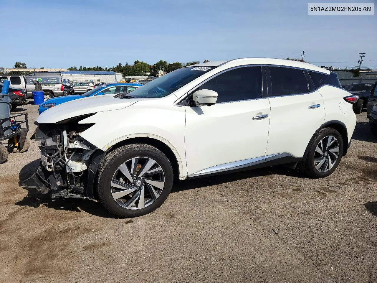 NISSAN MURANO 2015, VIN 5N1AZ2MG2FN205789