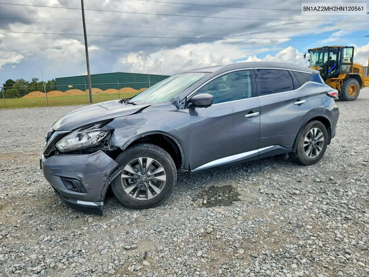 NISSAN MURANO 2017, VIN 5N1AZ2MH2HN120561