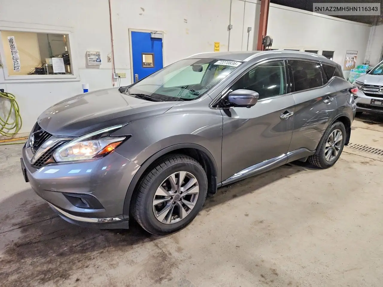 NISSAN MURANO 2017, VIN 5N1AZ2MH5HN116343